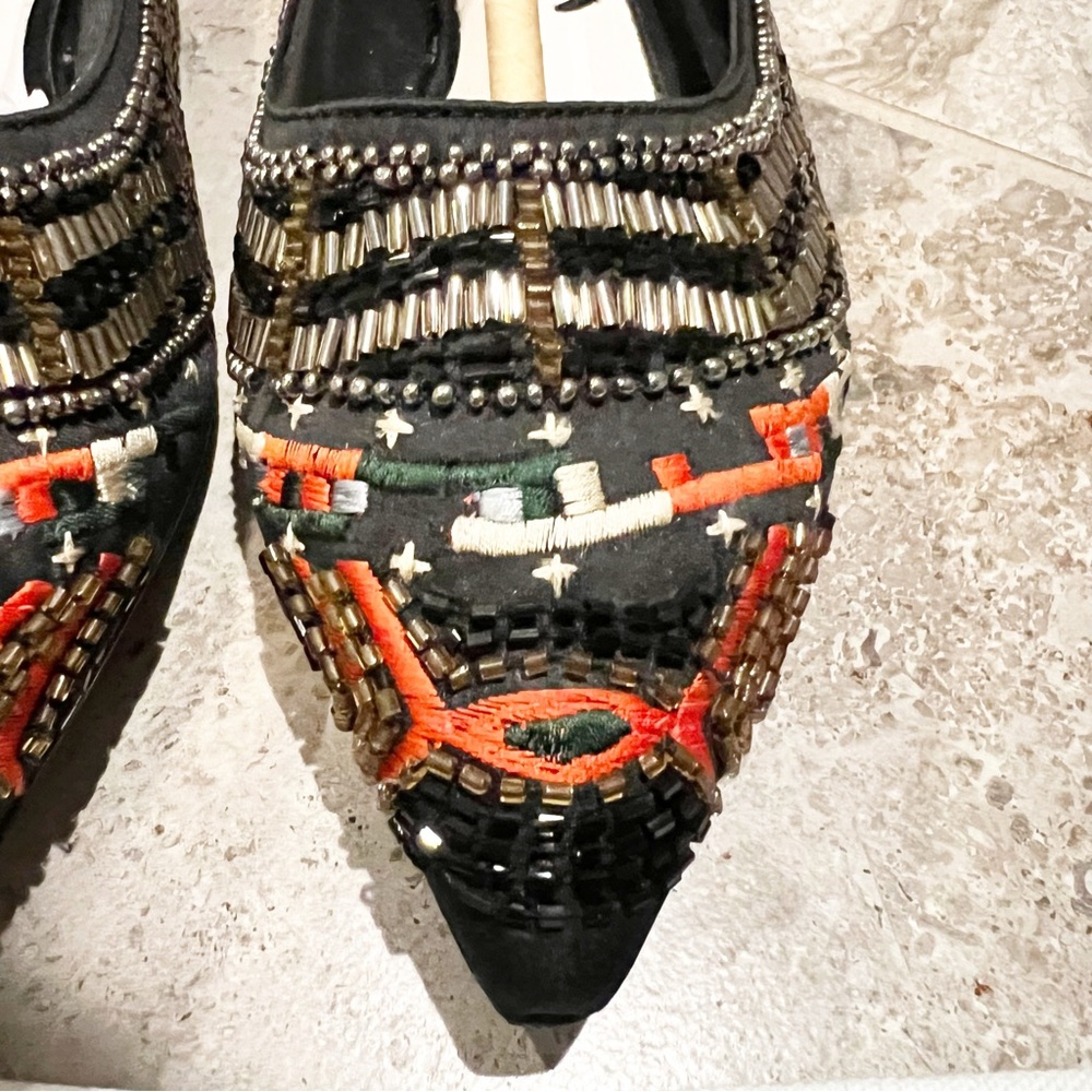 Alice + Olivia Lenora Slip-On Stitch Ballet Flats, Size 39.5 New in Box $395 - Picture 5 of 12